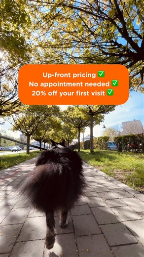 Life moves fast, but your pet still deserves great care. And now, they can actually get it! Swing by, check off the essentials and save 20% on your first visit. | VIP Petcare