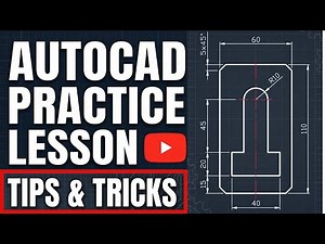 Master AutoCAD 2025 Complete 2D Drawing Exercise