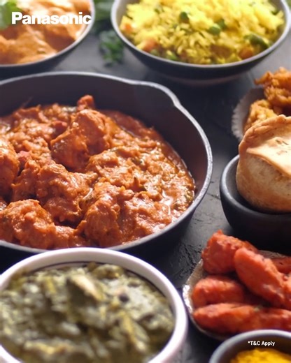 10K views · 1.7K reactions | From feasts to comfort food, make every meal effortless with Panasonic Microwaves' variety of Auto Cook options. #PanasonicIndia #PanasonicMicrowaves | Panasonic India | Facebook