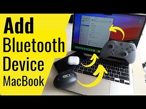 How to Add Bluetooth Device to Macbook (macOS Sonoma)