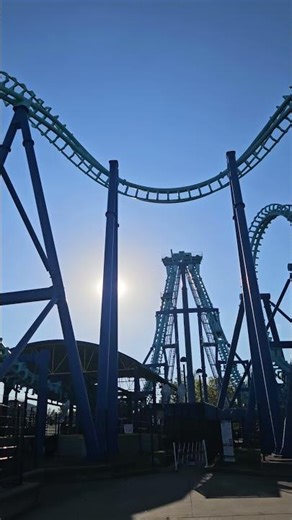 Invertigo October 2025 Kings Island #kingsisland #invertigo #sixflags