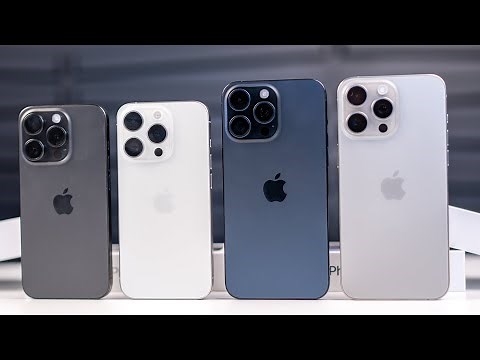 iPhone 15 Pro & Pro Max: All Colors Compared!