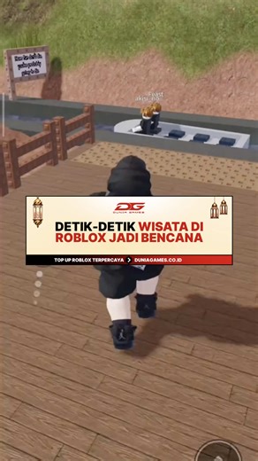Bisa mental gitu weh 😭 📹: TikTok/hansha637 Buat yang mau top up Robux, bisa ke website Dunia Games ya. Karena selain sat-set, ada banyak promo setiap harinya #game #roblox #duniagames #duniagamestsel #satusatunyadidunia