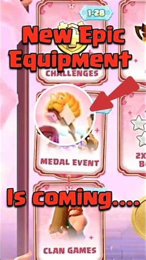 New King's Epic Equipment is coming in #clashofclans #coc #gaming #newth10base #th15legendbaselink