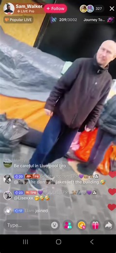 Sam Walker Exploring Liverpool City Centre