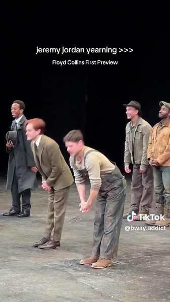 Jeremy Jordan's Yearning in Floyd Collins Musical