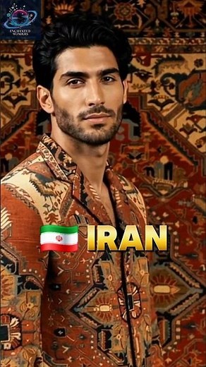 IRAN 🇮🇷 The Beauty of Persian Heritage | Handsome Men in Traditional Clothing