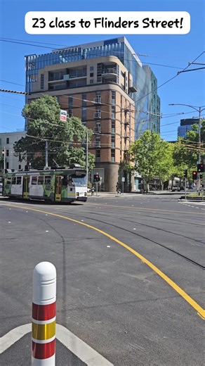 Z3 class tram at Elizabeth and Victoria Streets, on a route 57 service to Flinders Street station! Follow Kayden's Transport for more tram and public transport content! #kaydenstransport #tramvideography #z3classtram #melbournetrams | Kayden's Transport