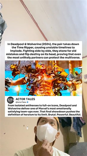 In Deadpool & Wolverine (2024), the pair takes down the Time Ripper, causing unstable timelines to