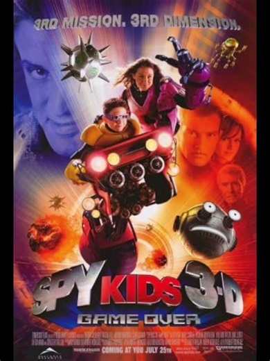 Happy Anniversary to Spy Kids 3-D Game Over