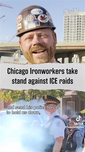 Chicago Ironworkers 💪 via @laborontheline | Robert Greenwald