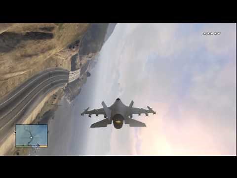GTA V - FIGHTER JET RAMPAGE
