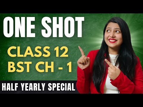 Class 12 BST CH 1 | Nature and Significance of Management | ONE SHOT