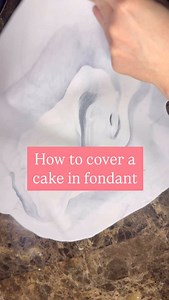 Sarah Norman on Instagram: "How to cover a cake in fondant from a professional BAKER! I use fondant every day… Probably more than a majority of the bakers/decorators here in Arizona. I could probably fondant a cake with my eyes closed… Wouldn't that be fun to experiment with!?? I walk you step-by-step through what I do to make a perfect fondant cake with no air bubbles and a sharp edge. I use Wilton fondant just in case you were wondering and I am happy to answer any questions you have in the co