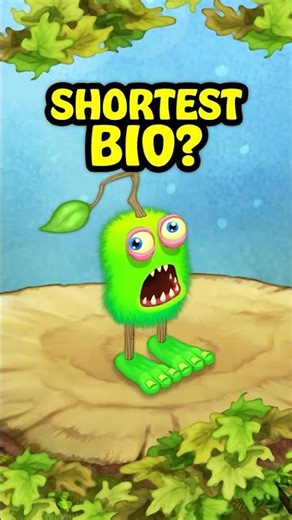 What Monster Has The SHORTEST Bio...