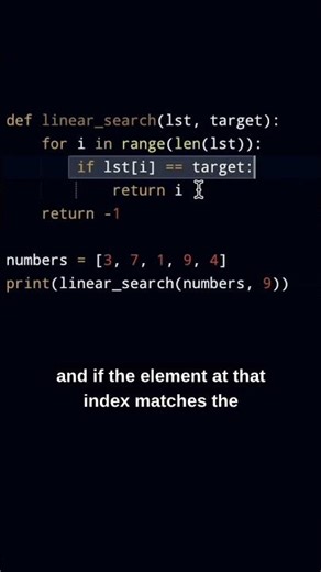 How Linear Search Works in Python