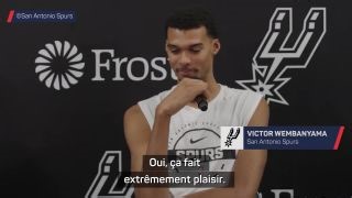 Victor Wembanyama savoure son premier match à domicile depuis son retour de blessure : « C'est vraiment différent de jouer à la maison »