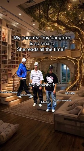 “Oh what are you reading?” “Nothing!!!” #MemeCut #booktok #darkromance #enemiestolovers #romantasy