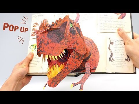 POP-UP Book - DINOSAURS (Encyclopedia Prehistorica) 팝업북 공룡 for Kids
