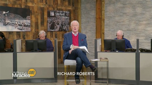 The Place for Miracles Live where Richard will pray and believe with you for the miracle you need. Get your copy of Richard's book "The Authority You Have In Jesus' Name" by call 918-495-7777 For more information about Richard Roberts Ministries: -Website: http://www.richardroberts.org | Richard Roberts