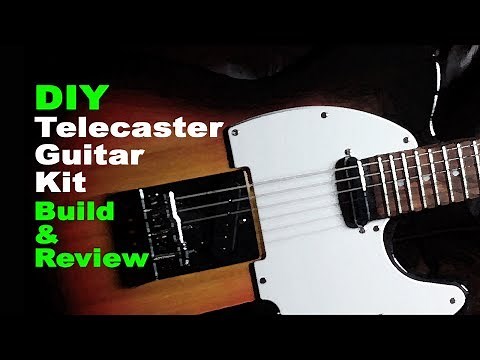 DIY Telecaster Guitar Kit- Build and Review!