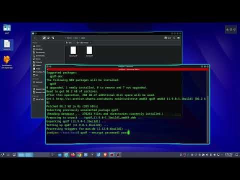 Password Protect PDF File With 256 Bit Encryption