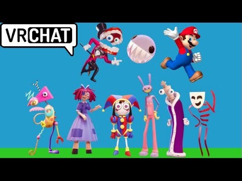 If Mario Was In The Amazing Digital Circus - VR Chat Edition