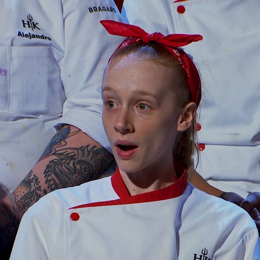 First eliminations are always intense. 😬 Watch the rest of Season 21 on Hulu now! | Hell's Kitchen