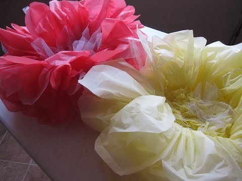 How to make Giant Outdoor Decorative Flower on the budget DIY