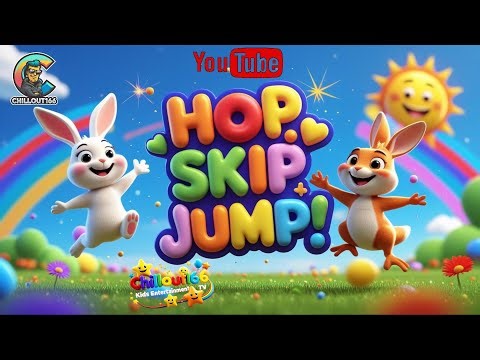 🎵 Hop, Skip, and Jump! | Fun Movement Song for Kids | Action & Dance Rhyme 🎵#KidsSongs #MovementSong
