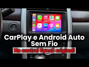 Como instalar CarPlay Android Auto para Ford Sync 2 original (Edge, Focus, Fusion) - Viskoo