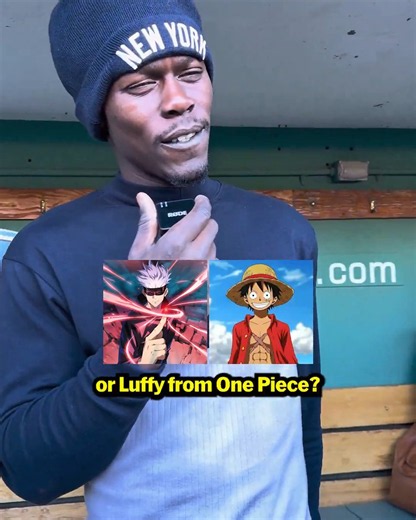 Luffy vs. Gojo? Ichigo vs. Tanjiro? 👀Jazz Chisholm Jr. makes his picks in an anime 1 vs. 1 battle!
