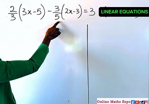 7.2K views · 173 reactions | LINEAR EQUATIONS- class 5 teaching is wow 朗 #viralmaths #viralfypシforyoupage #viralfacebookvideo #algebra #maths #mathematics #viralmath | Online Maths Expo | Facebook