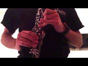 How to glissando, slide, smear, on the clarinet.