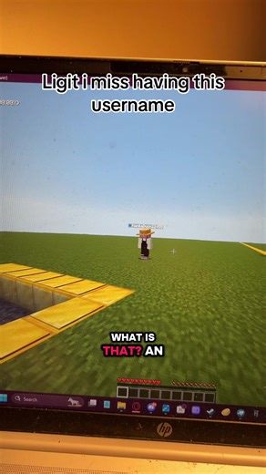 I used my alt for dis #minecraft #nostalgia | minecraft