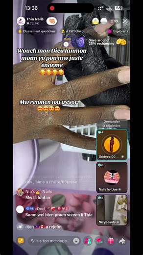 Lanmou nou pou mw juste enorme mw renmen sa he mw ap kontinye travay sou tèt anm pi plus pou lanmou nou ka pi elve pou mw @Grideee_00🦋🤎✨ @Thia Nails 🥰🥰🥰🥰🥰🥰 #queenofnails #foryoupage