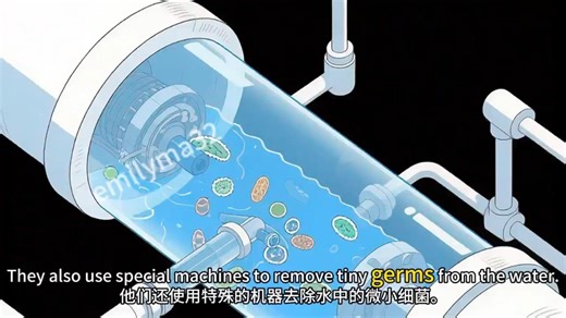 人教版七年级下册unit7污水处理厂导入视频