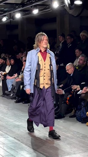 Norman Reedus Models Yohji Yamamoto's Fashion Collection | Fall-Winter 2024/2025