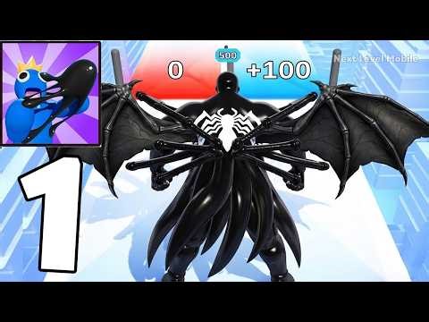 🔥Venom Run 3D - Gameplay Walkthrough Part 1 - Running Game, Update Power and Breaking (Android,iOS)