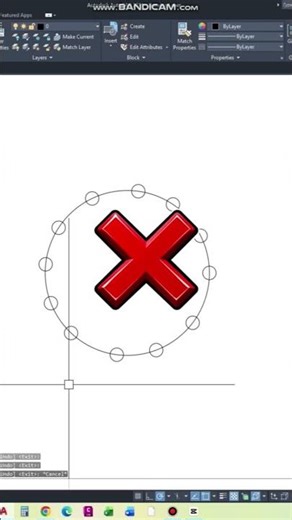 use of polar array in autocad #autocad #autocadtraining #surveying