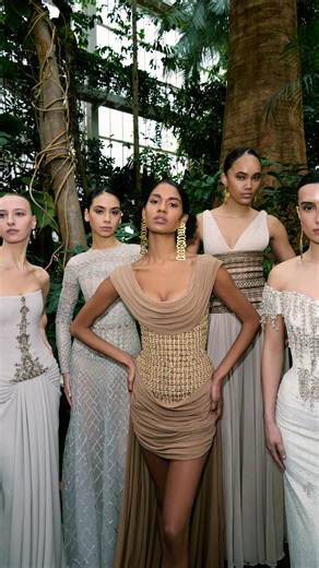 Rami Kadi Maison de Couture on Instagram: "Elementa | Rami Kadi Spring Summer 2026 Couture Collection Elementa draws from the elemental forces of nature—fire, water, earth, and wind, positioning couture as a study of contrast between structure and fluidity, intensity and restraint. Across 47 couture looks, embroidery becomes a visual composition in constant transformation. Explore the full collection at www.rami-kadi.com Film & Production @karllnaval #RamiKadi #RamiKadiCouture #Elementa #RKSS26