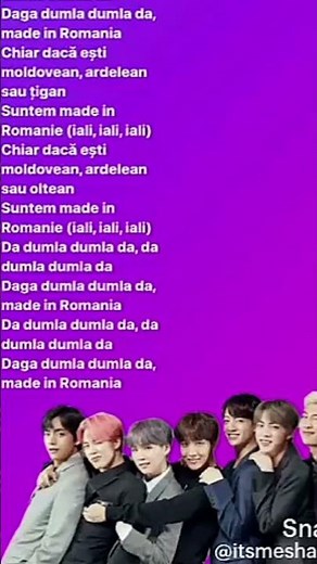 Da dumla da lyrics bts song💜#short#bts#lyricsNandini