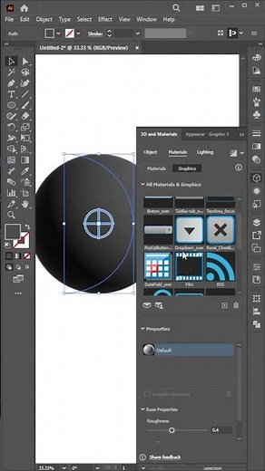 Design 3D Globe in Adobe Illustrator cc Tutorial | Graphic Design | 3D Earth