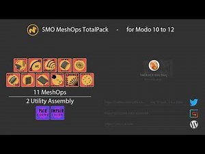 MODO I MeshOps Total Pack v1 for Modo 12 to 13.2
