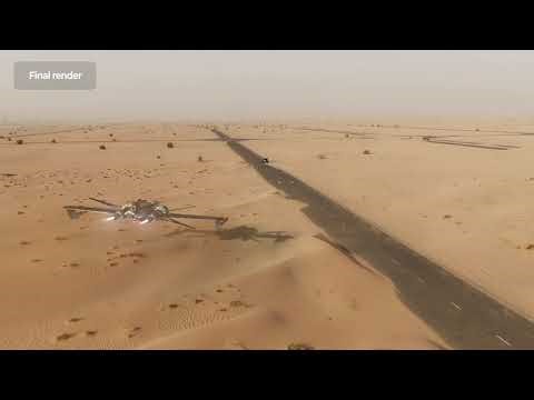 RAW Footage to Final Render | Spaceship VFX Compositing Workflow (Blender + Nuke)