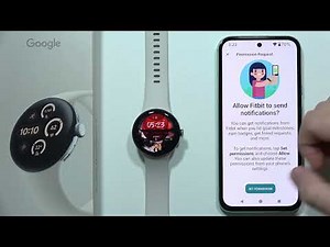 GOOGLE Pixel Watch 3: Connect to Fitbit App