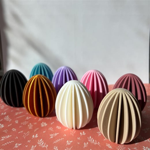 Modern Easter Egg Decorations | Minimalist Easter Decorations | 3D Printed Easter Eggs | Easter Table Decorations | Scandinavian Easter Decorations | Spring Decorations - Etsy Canada