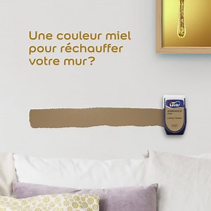 Une couleur miel pour réchauffer votre mur? Testez-le! Commandez maintenant 3 testeurs de couleur Levis pour le prix de 1. | Levis let's colour