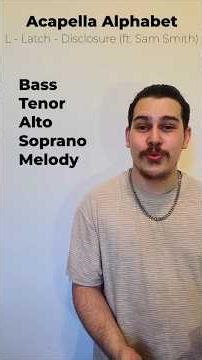 Acapella Alphabet - L - Latch - Disclosure (ft. Sam Smith) (Mocadium Acapella Cover) #acapella