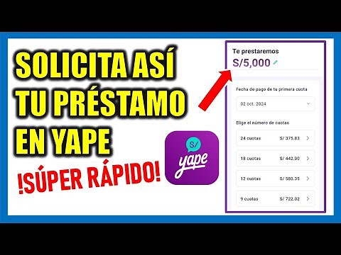 YAPE Loans: How to apply? Follow these simple steps! | Well-explained tutorial